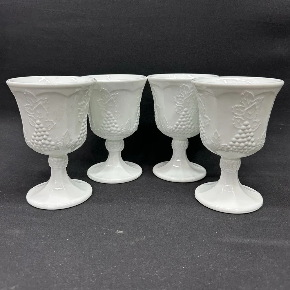 Indiana Glass - Colony Harvest Milk Glass 5 1/4
